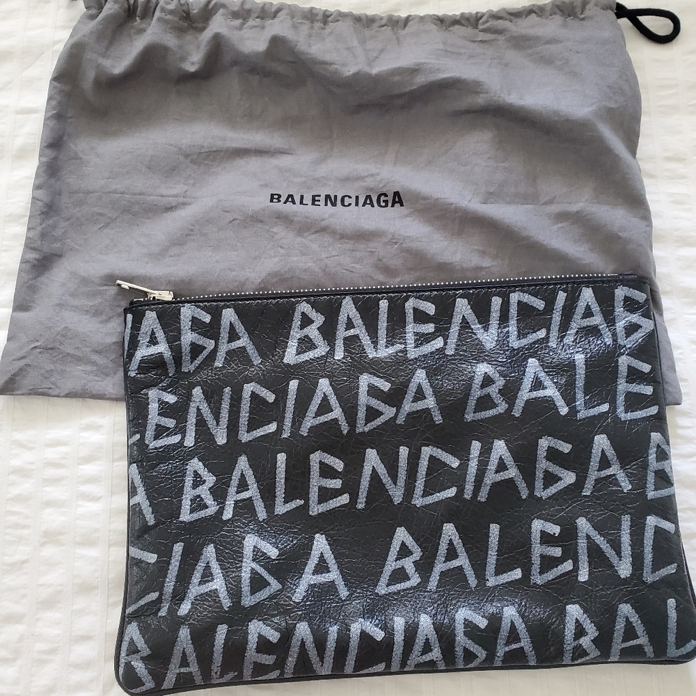 Balenciaga Black and White Graffiti